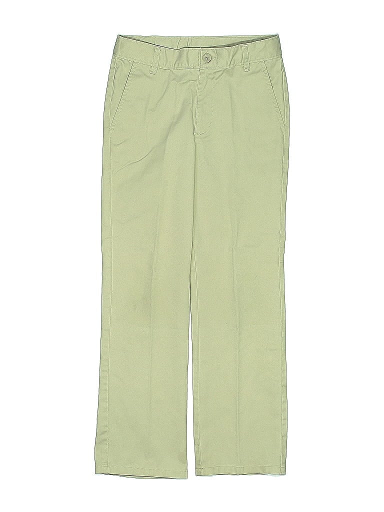 Pre-owned Dockers Kids' Khaki Pant In Green