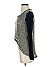 Gray Saks Fifth Avenue Color Block Gray Pullover Sweater Size XS - photo 5