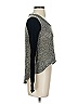 Gray Saks Fifth Avenue Color Block Gray Pullover Sweater Size XS - photo 4