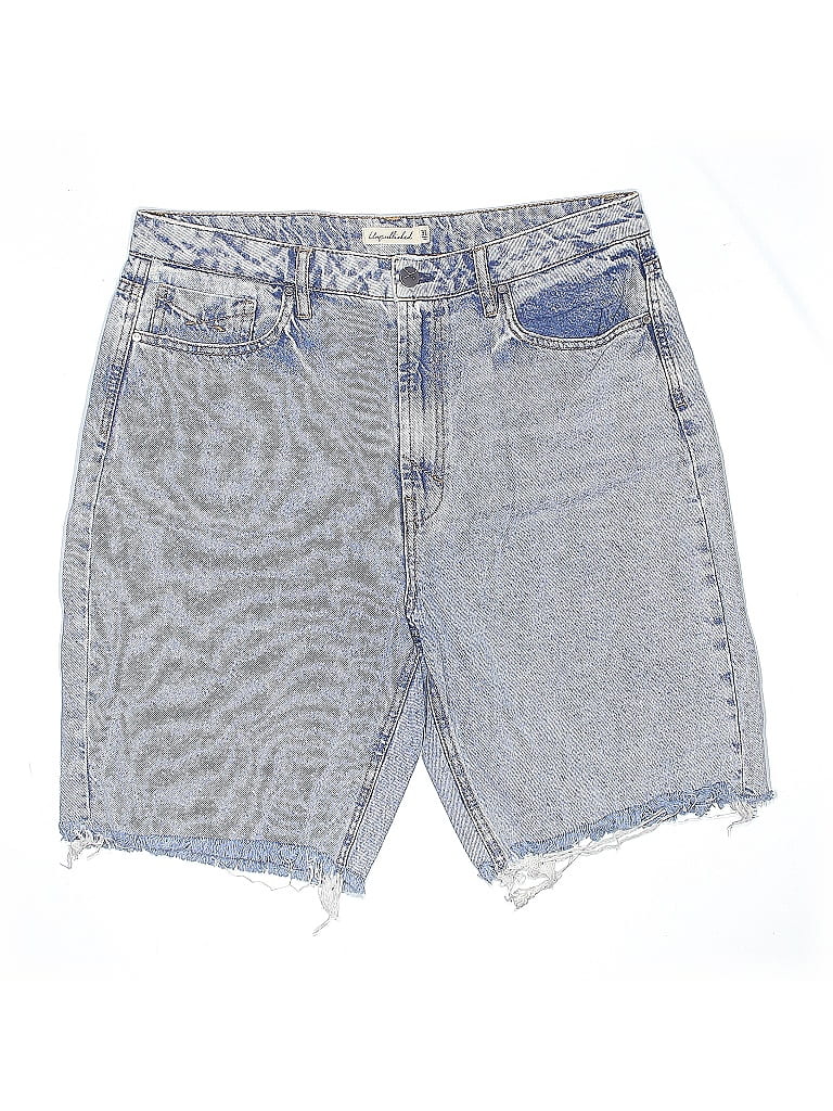 Click to view more detailed imagery on our partner's website Pre-owned Unpublished Denim Shorts In Blue