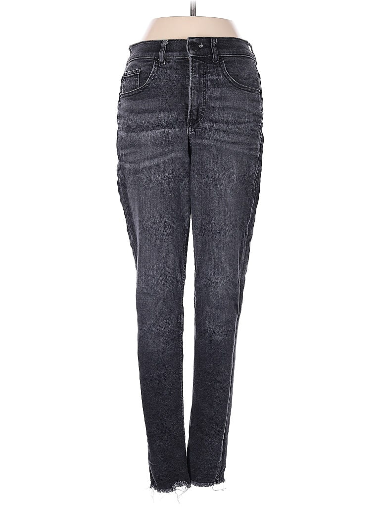 Pre-owned Express Jeans In Black