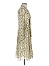 Current/Elliott 100% Polyester Paisley Gold Cocktail Dress Size XS - photo 4