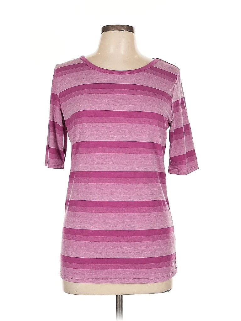 Pre-owned Lularoe Short Sleeve T-shirt In Purple