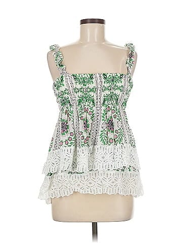 Tory Burch Sleeveless Silk Top (view 1)
