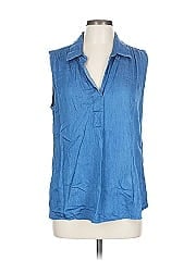 Karen Kane Sleeveless Button Down Shirt
