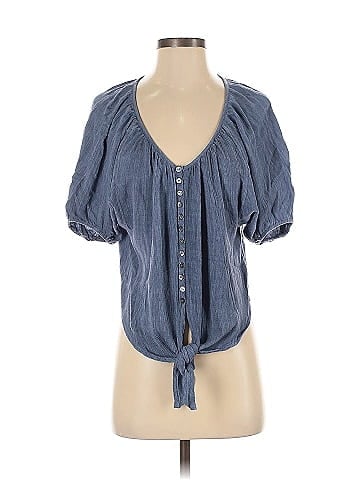 Karen Kane Short Sleeve Blouse (view 1)