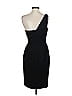 BCBGMAXAZRIA Solid Black Cocktail Dress Size 4 - photo 2