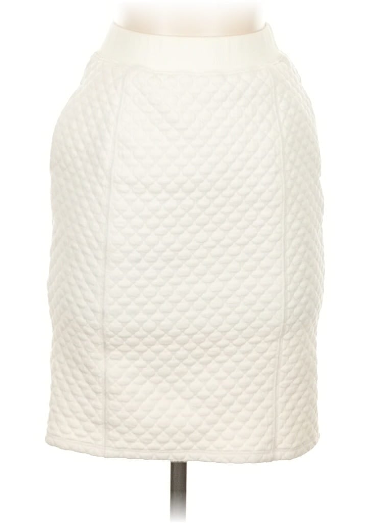 Pre-owned Uniqlo Formal Skirt In White