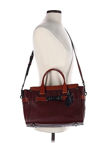 Coach Leather Satchel (view 2)