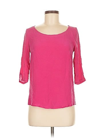 IKKS 3/4 Sleeve Silk Top (view 1)