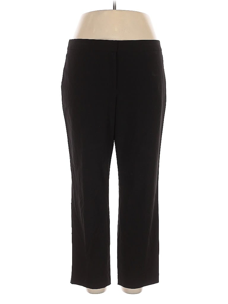 Pre-owned Ann Taylor Factory Dress Pants In Black