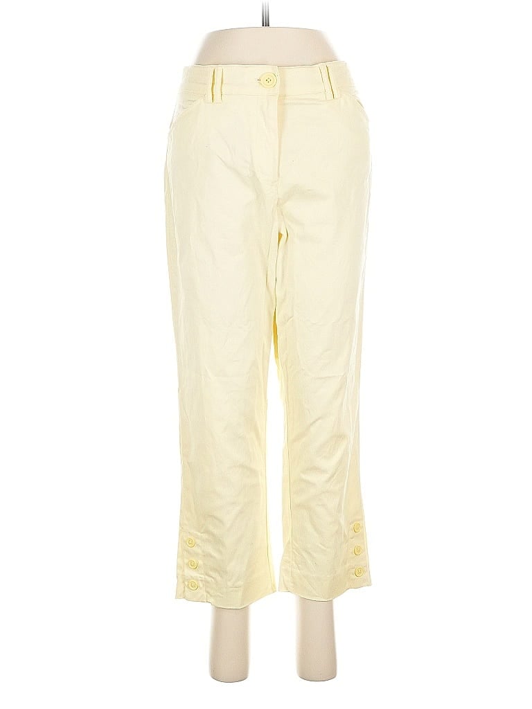 Pre-owned Counterparts Casual Pants In Yellow