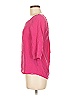 IKKS 100% Silk Pink 3/4 Sleeve Silk Top Size 36 waist - photo 5