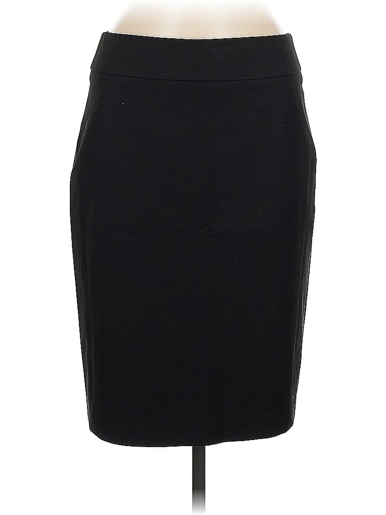 Pre-owned Ann Taylor Loft Formal Skirt In Black