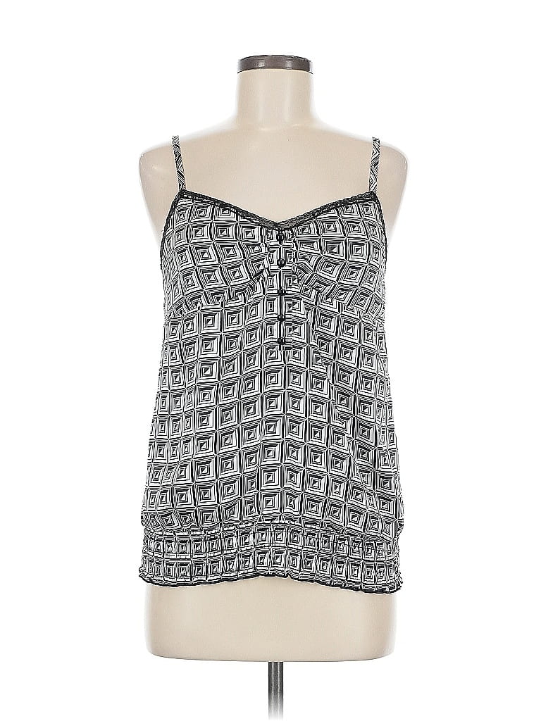 Pre-owned Bcx Sleeveless Blouse In Silver