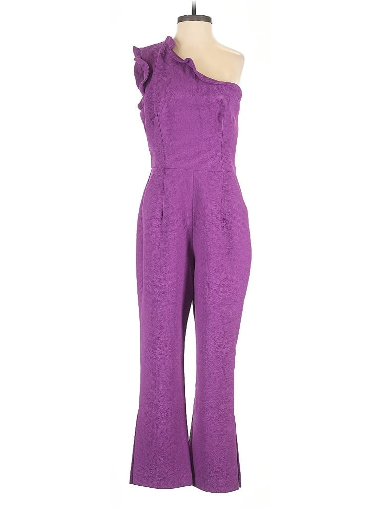 Black Halo Jumpsuit In Purple