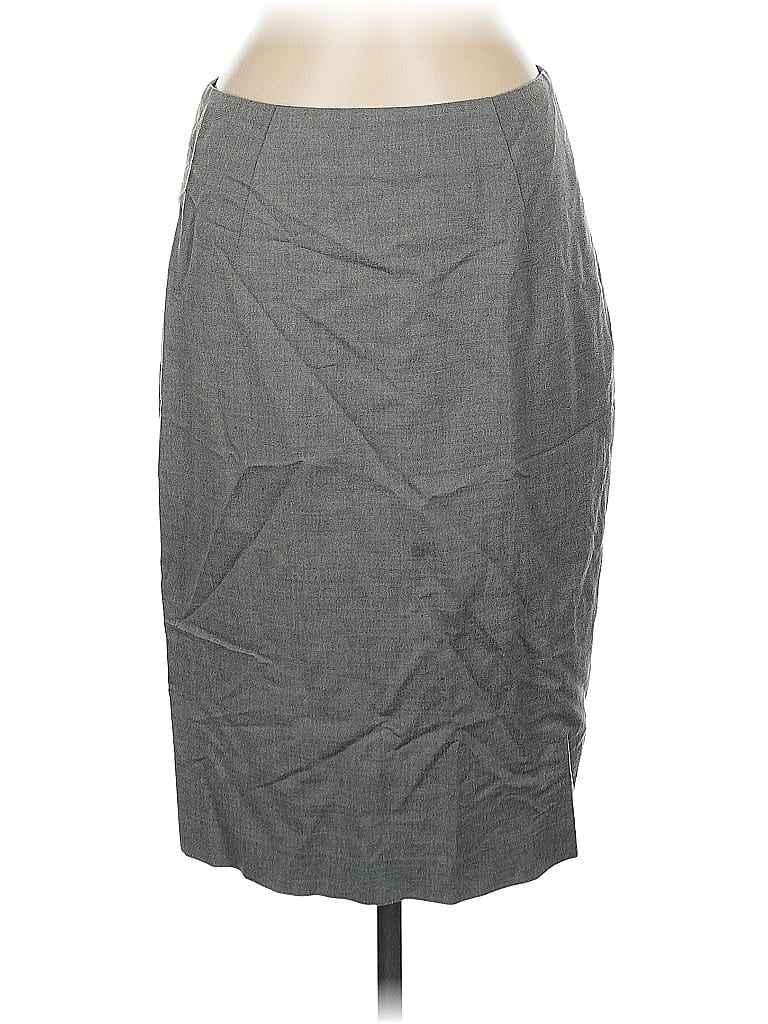 Pre-owned Boss By Hugo Boss Formal Skirt In Gray