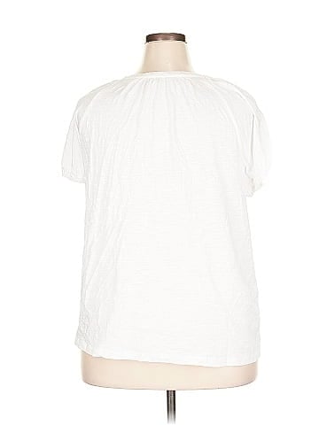 Style&Co Short Sleeve Blouse (view 2)