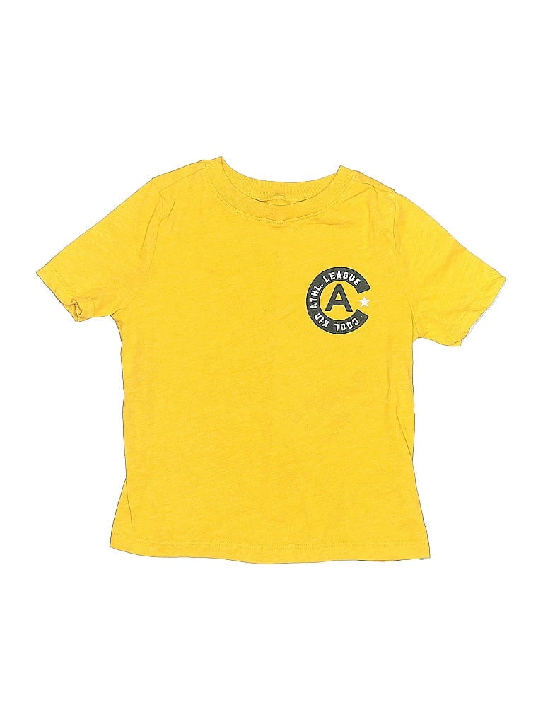 Pre-owned Old Navy Kids' Short Sleeve T-shirt In Yellow
