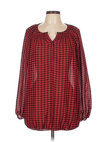 American Living Long Sleeve Blouse (view 1)