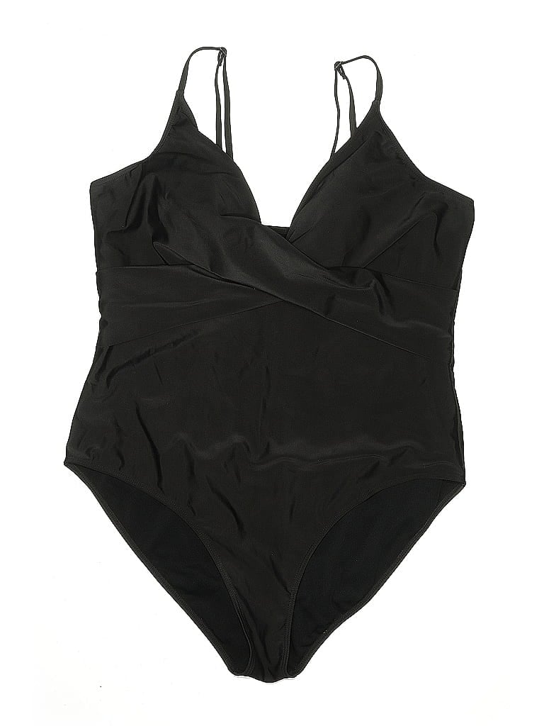 UNBRANDED Pre-owned One Piece Swimsuit In Black