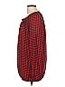 American Living 100% Polyester Red Long Sleeve Blouse Size L - photo 5