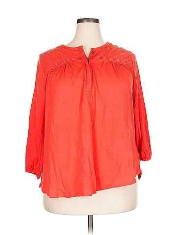 Lucky Brand 3/4 Sleeve Blouse (view 1)