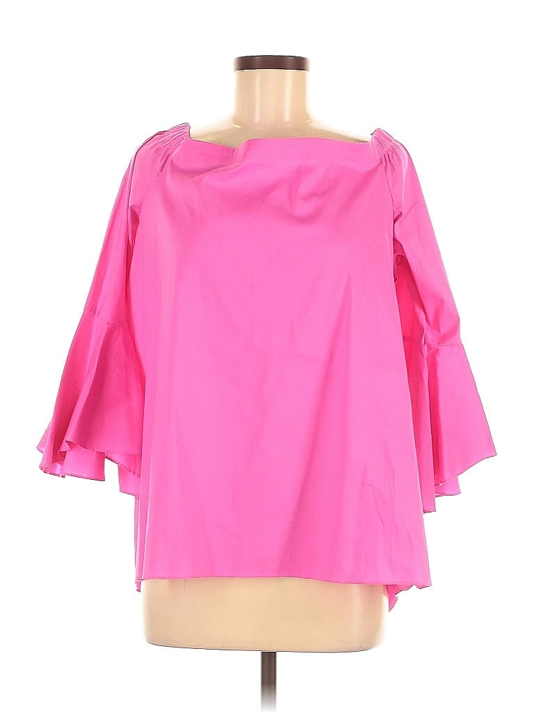 Pre-owned Gibson Latimer 3/4 Sleeve T-shirt In Pink