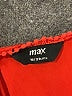 MAX 100% Rayon Orange 3/4 Sleeve Blouse Size M - photo 7