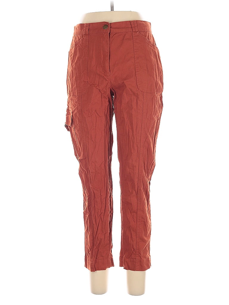 Ruby Rd. Red Cargo Pants Size 10 - photo 1