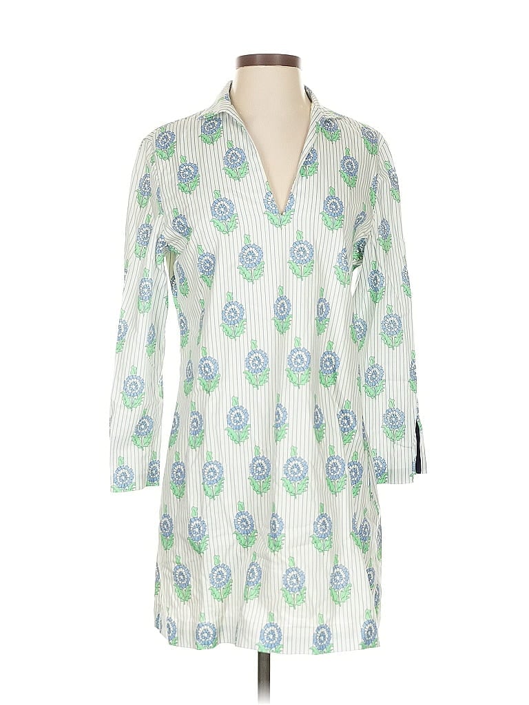 Pre-owned Petit Peony Casual Dress In Green
