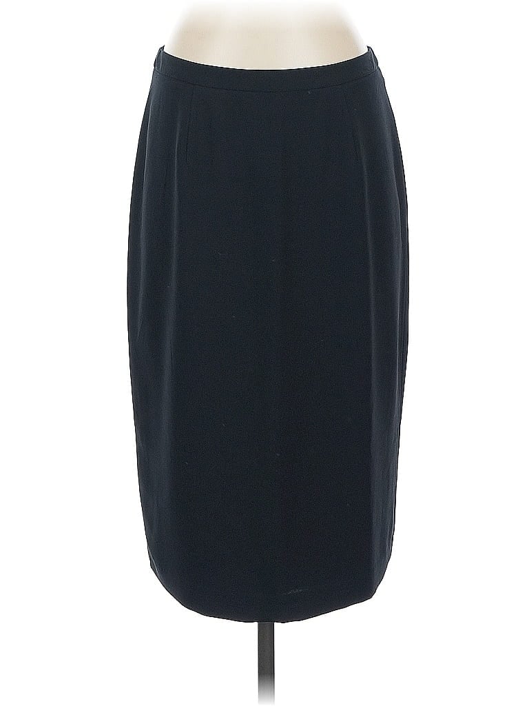 Pre-owned Eva Mendes By New York & Company Formal Skirt In Black