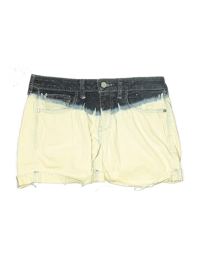 PILCRO AND THE LETTERPRESS Pre-owned Denim Shorts In Yellow