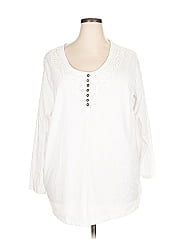 Woman Within 3/4 Sleeve Blouse