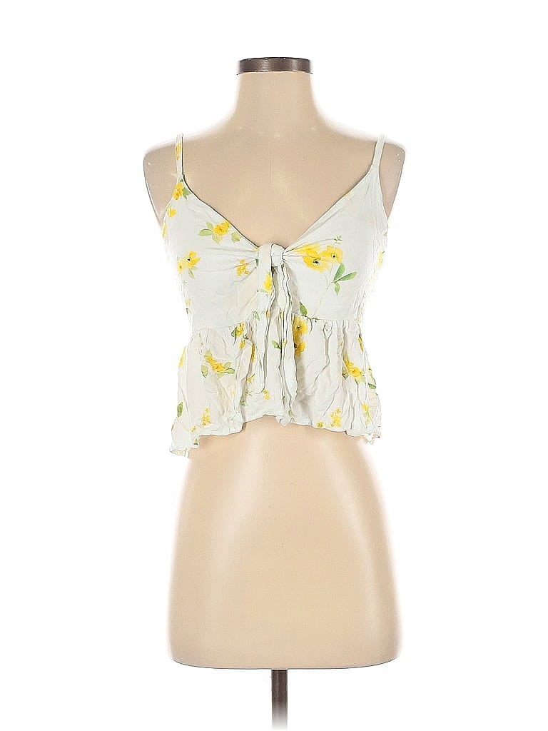 Pre-owned La Hearts Sleeveless Blouse In White