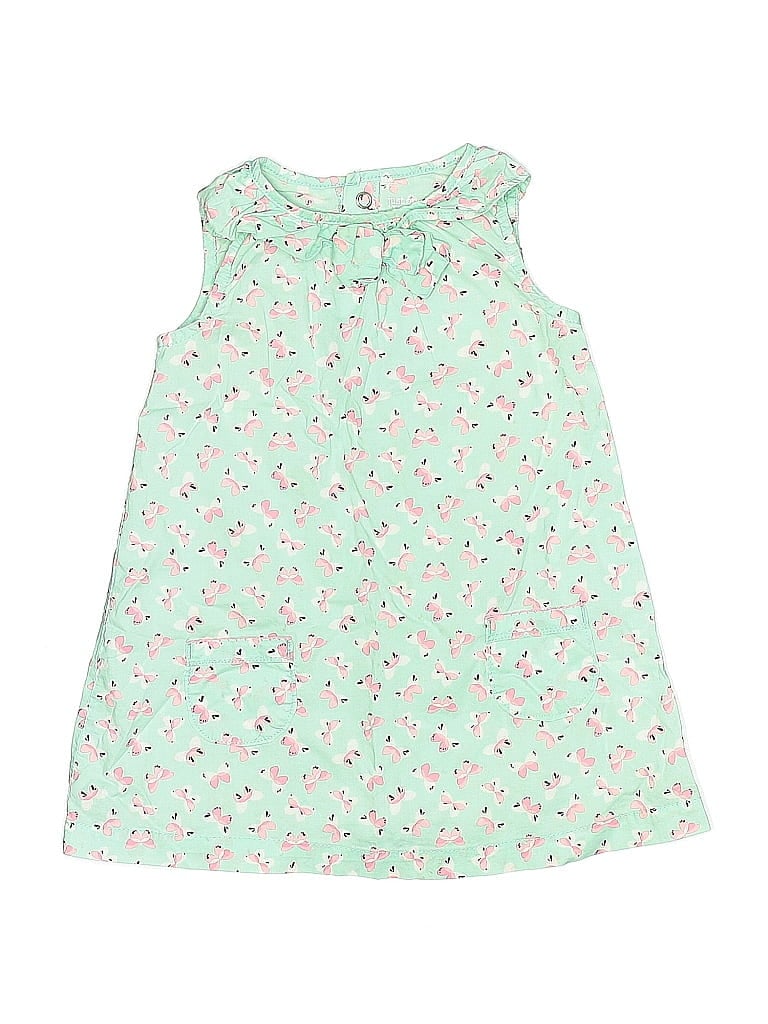 Pre-owned Just One You Made By Carter's Babies' Dress In Green