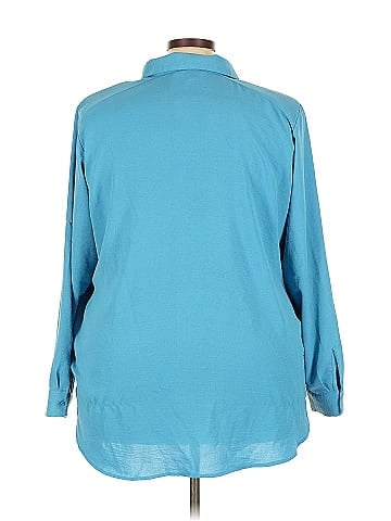 Calvin Klein Long Sleeve Blouse (view 2)