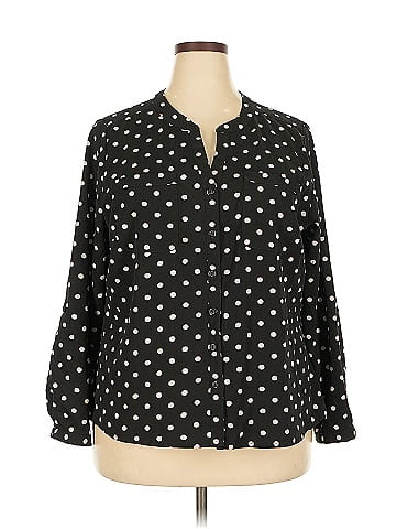 Notations Long Sleeve Blouse (view 1)