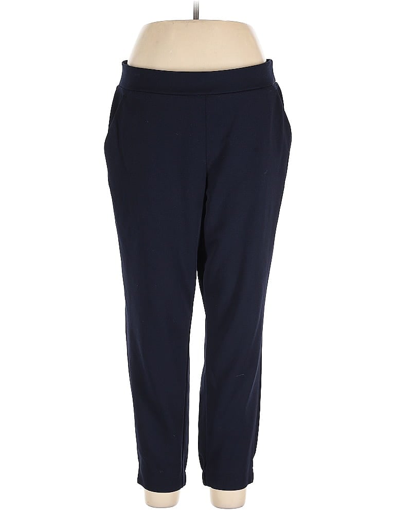 Pre-owned Ann Taylor Loft Active Pants In Blue