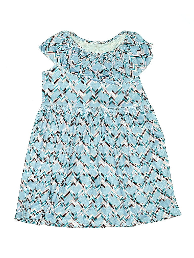 Pre-owned Assorted Brands Kids' Dress In Blue