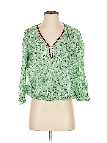 Aerie 3/4 Sleeve Blouse (view 1)