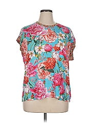 Johnny Was Short Sleeve Blouse