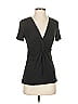 Catherine Malandrino Black Short Sleeve Top Size XS - photo 1