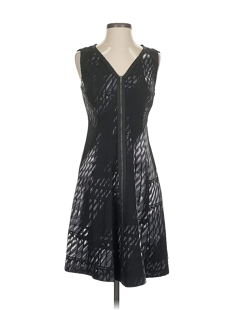 Pre-owned T Tahari Cocktail Dress In Black