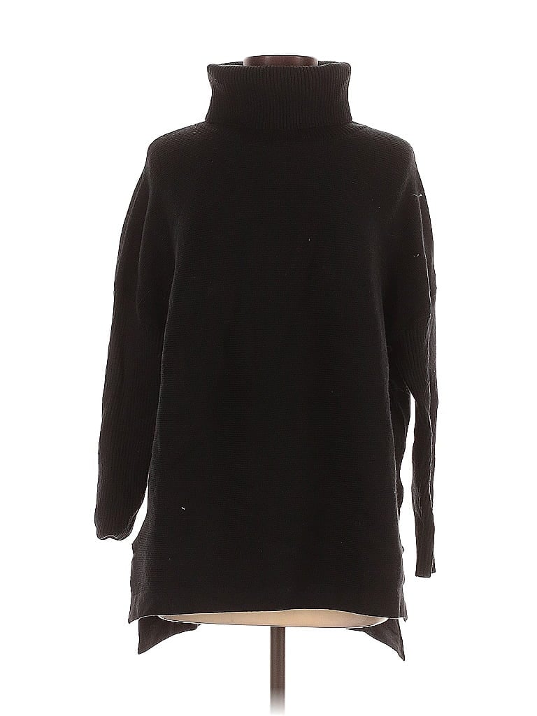 Pre-owned Lillusory Turtleneck Sweater In Black