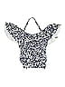 Unbranded Floral Blue Swimsuit Top Size 6 - photo 2