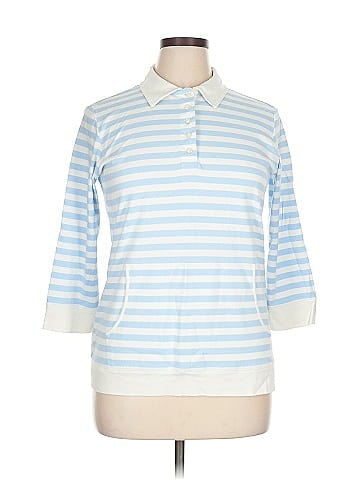 Lands' End Long Sleeve Polo (view 1)