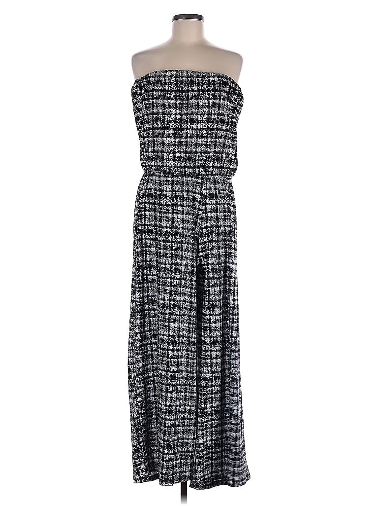 Pre-owned Espresso Jumpsuit In Gray