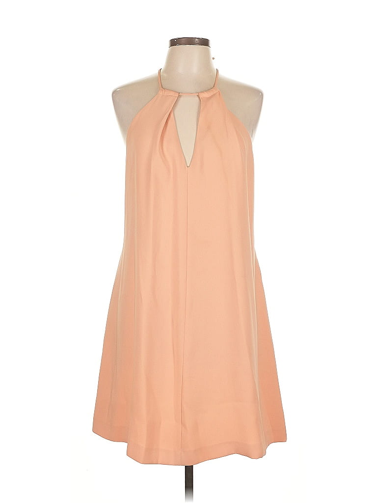 Pre-owned Zara Basic Casual Dress In Brown