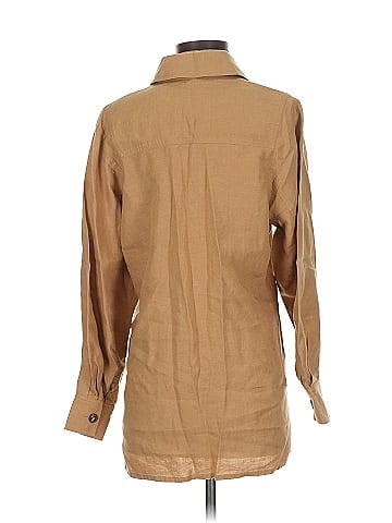 Linda Allard Ellen Tracy 3/4 Sleeve Button-Down Shirt (view 2)